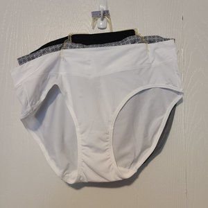 NWT Warner's no muffin top hipster panties 3 pack